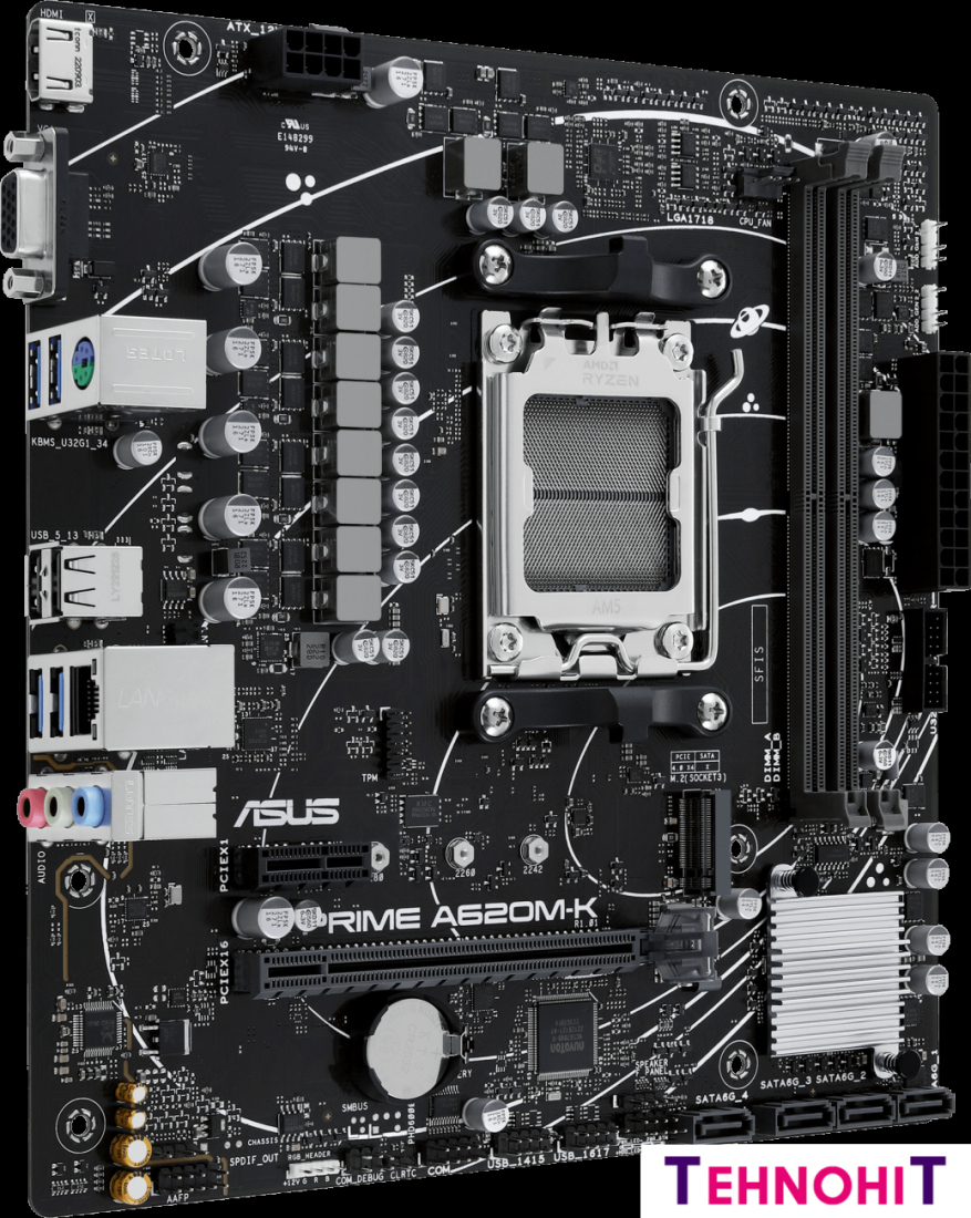 Материнская плата ASUS Prime A620M-K