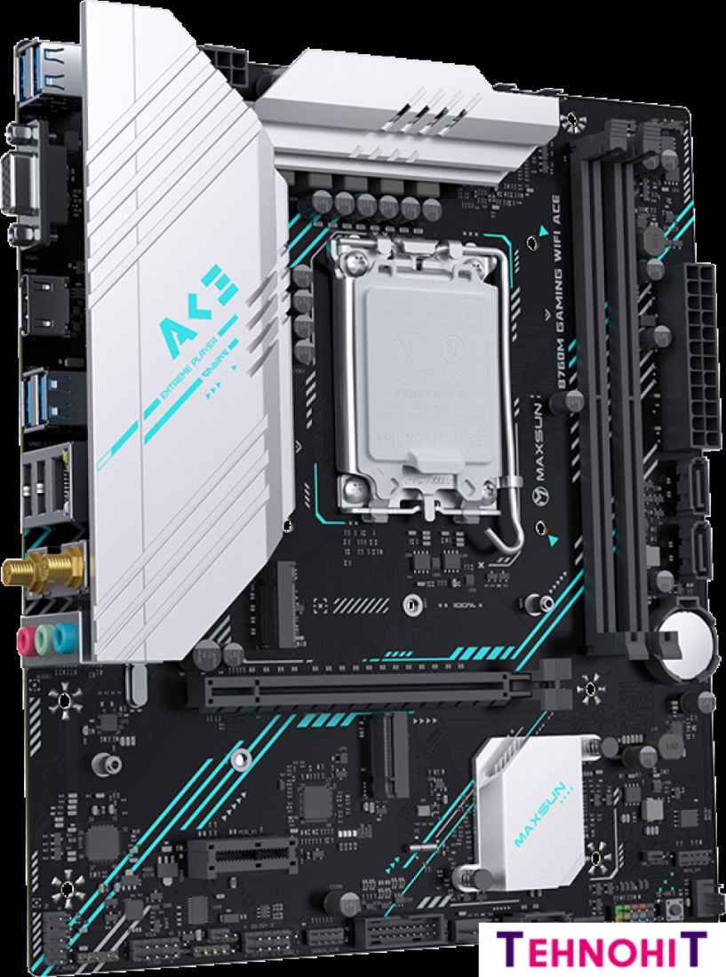 Материнская плата Maxsun B760M Gaming WiFi Ace