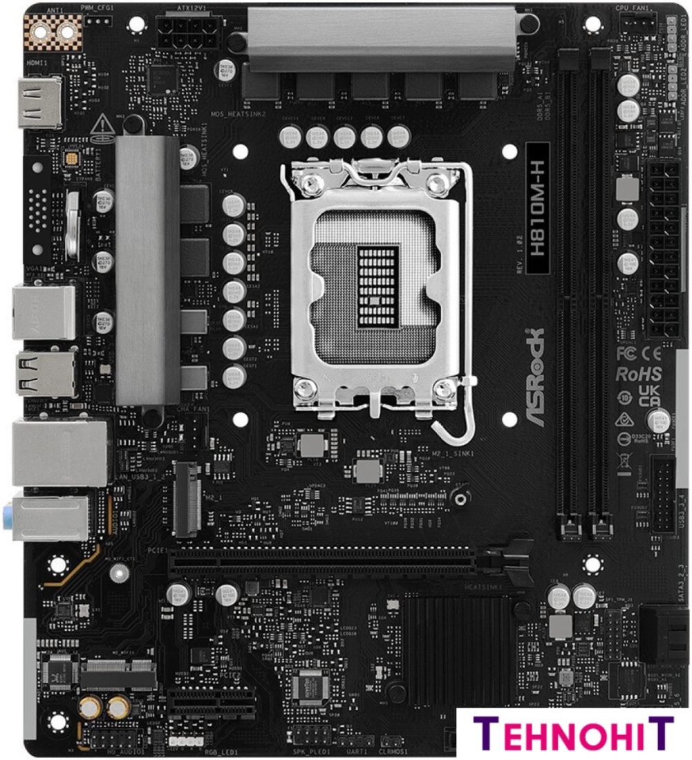 Материнская плата ASRock H810M-H