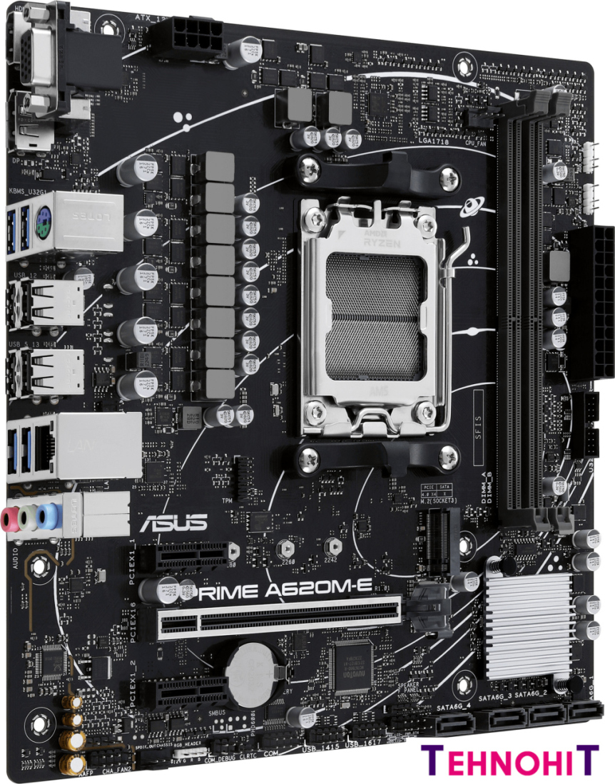 Материнская плата ASUS Prime A620M-E-CSM