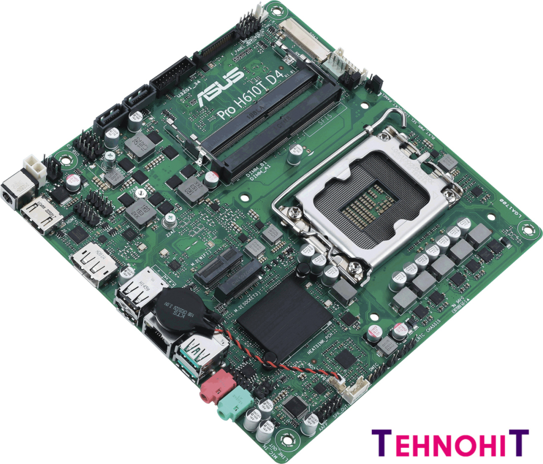 Материнская плата ASUS Pro H610T D4-CSM