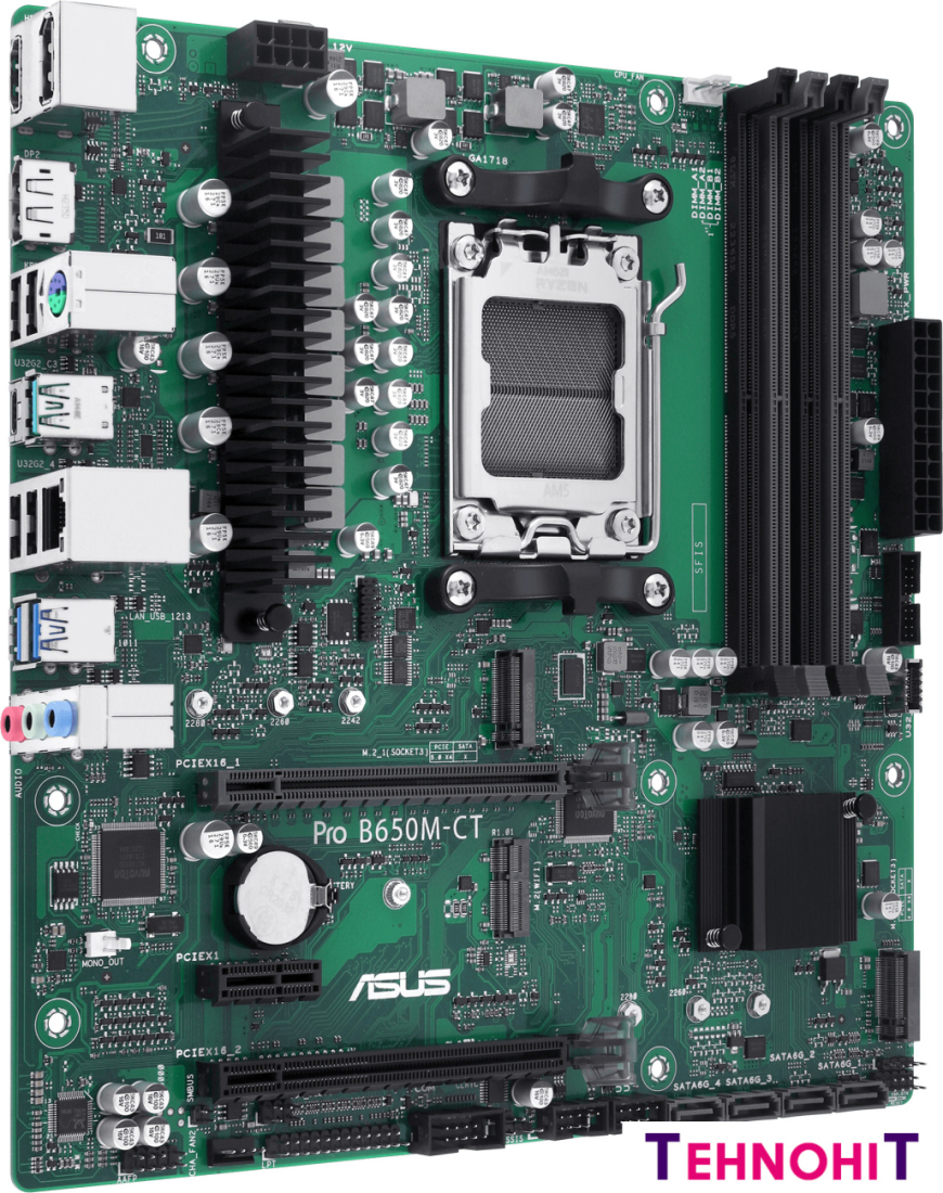 Материнская плата ASUS Pro B650M-CT-CSM