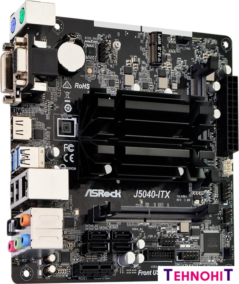 Материнская плата ASRock J5040-ITX