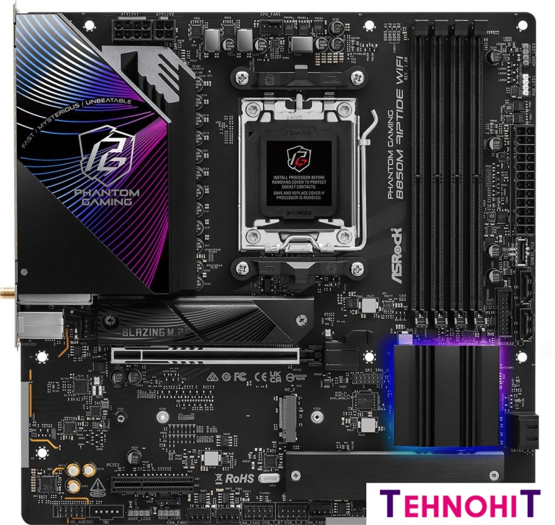 Материнская плата ASRock B850M Riptide WiFi