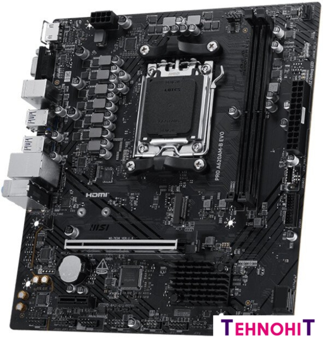 Материнская плата MSI Pro A620AM-B EVO