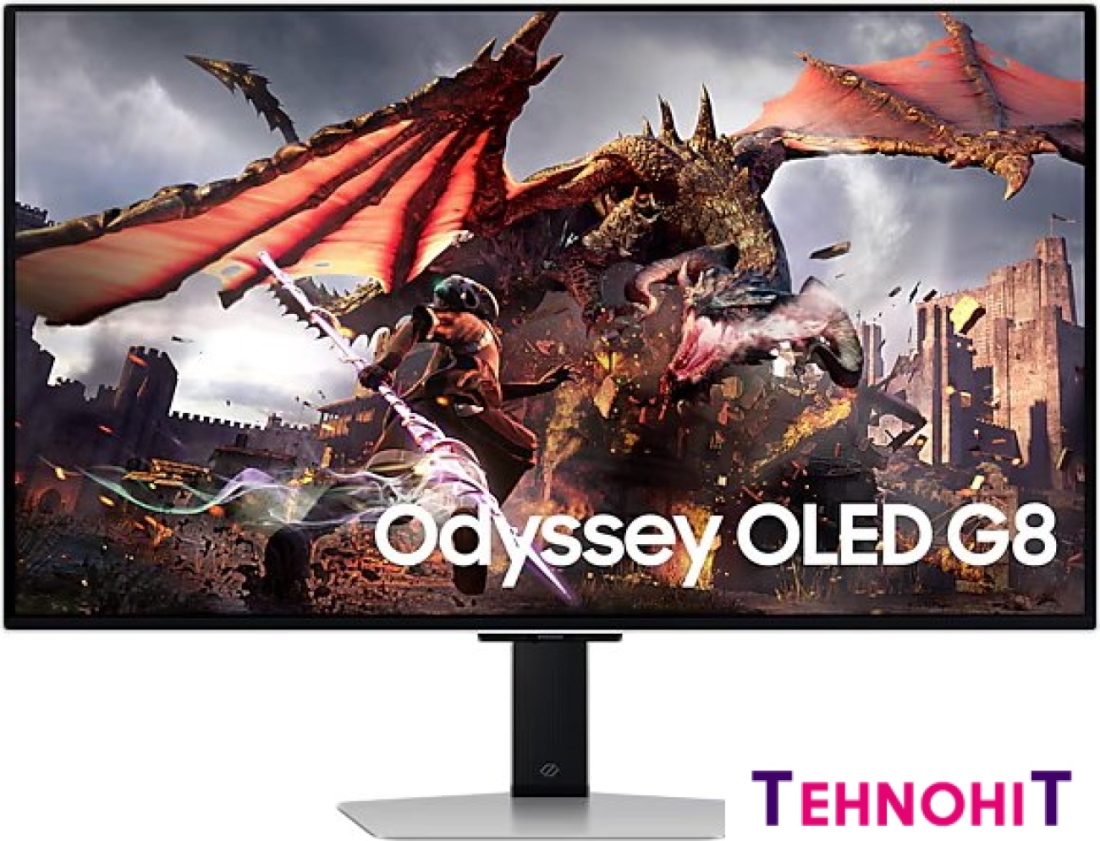 Игровой монитор Samsung Odyssey OLED G8 LS32DG800SIXCI
