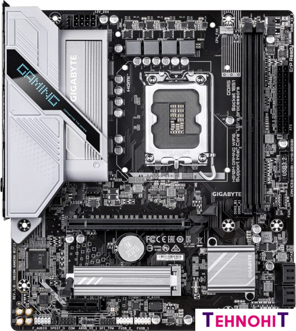 Материнская плата Gigabyte H810M Gaming WiFi6