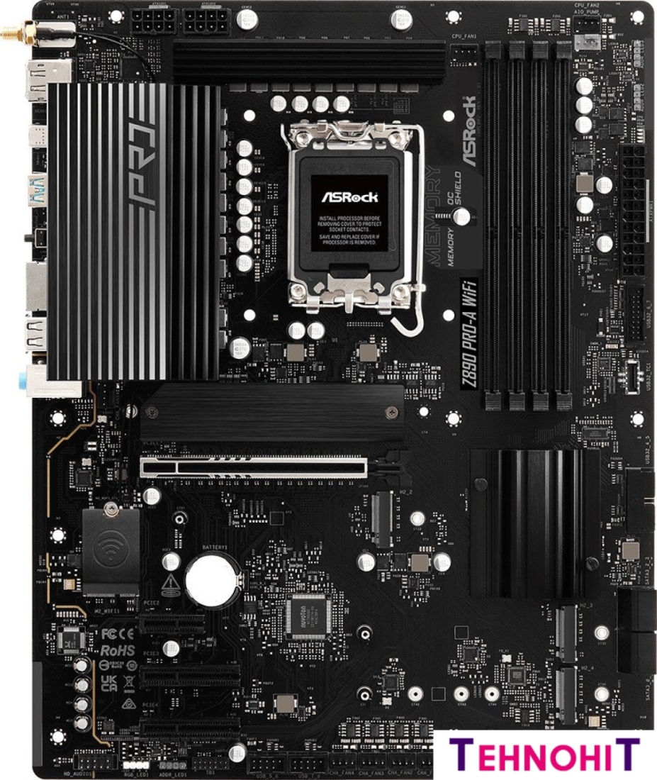 Материнская плата ASRock Z890 Pro-A WiFi