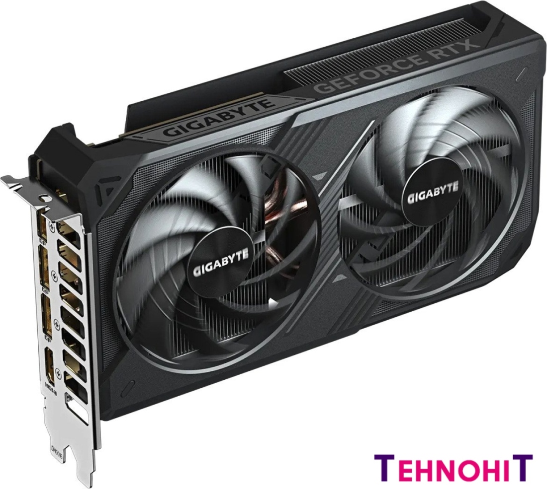 Видеокарта Gigabyte GeForce RTX 5060 Ti Windforce OC 16G GV-N506TWF2OC-16GD