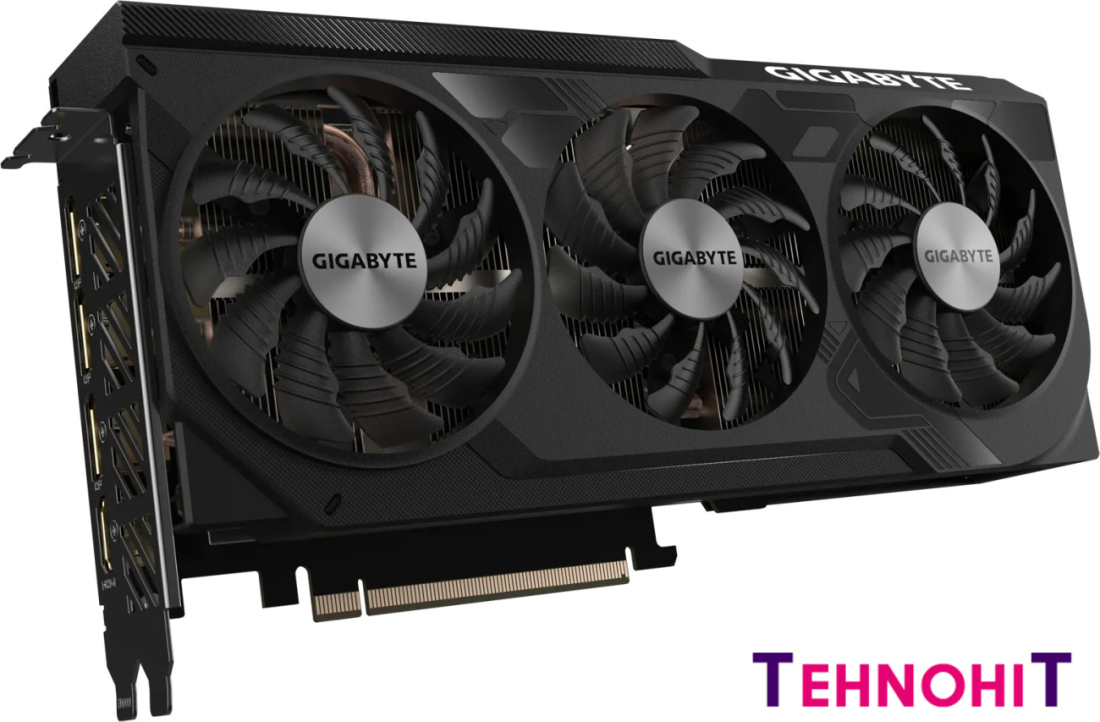 Видеокарта Gigabyte GeForce RTX 4070 Super Windforce OC 12G GV-N407SWF3OC-12GD