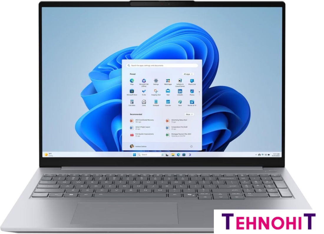 Ноутбук Lenovo ThinkBook 16 G8 IAL 21SK007VFW