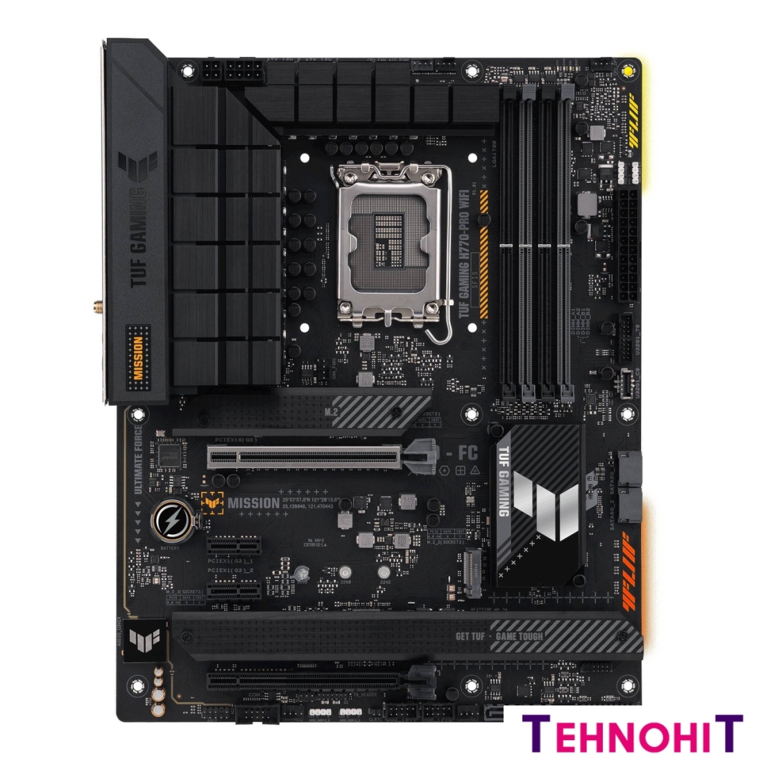 Материнская плата ASUS TUF Gaming H770-Pro WiFi