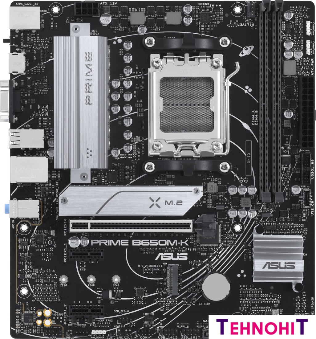 Материнская плата ASUS Prime B650M-K