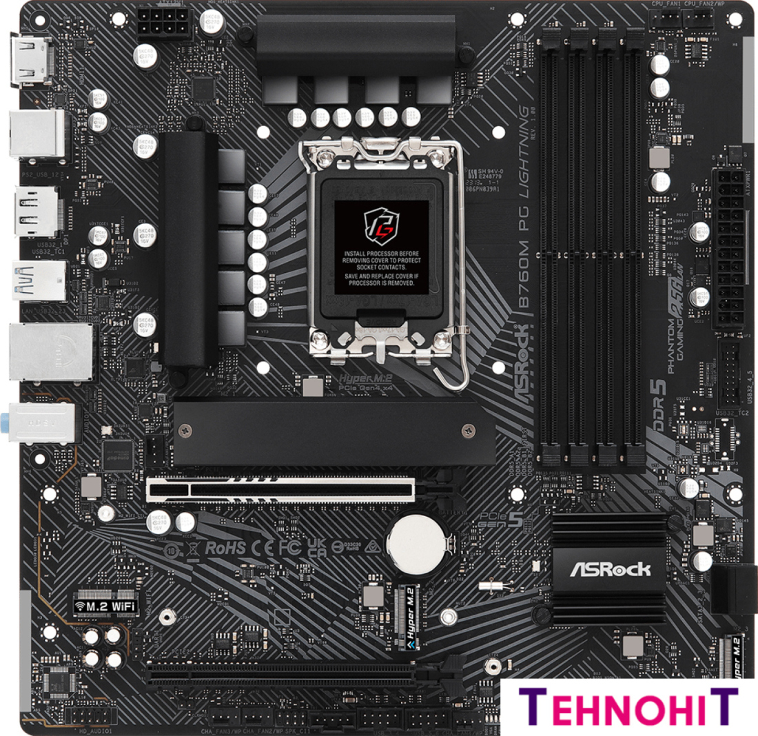 Материнская плата ASRock B760M PG Lightning