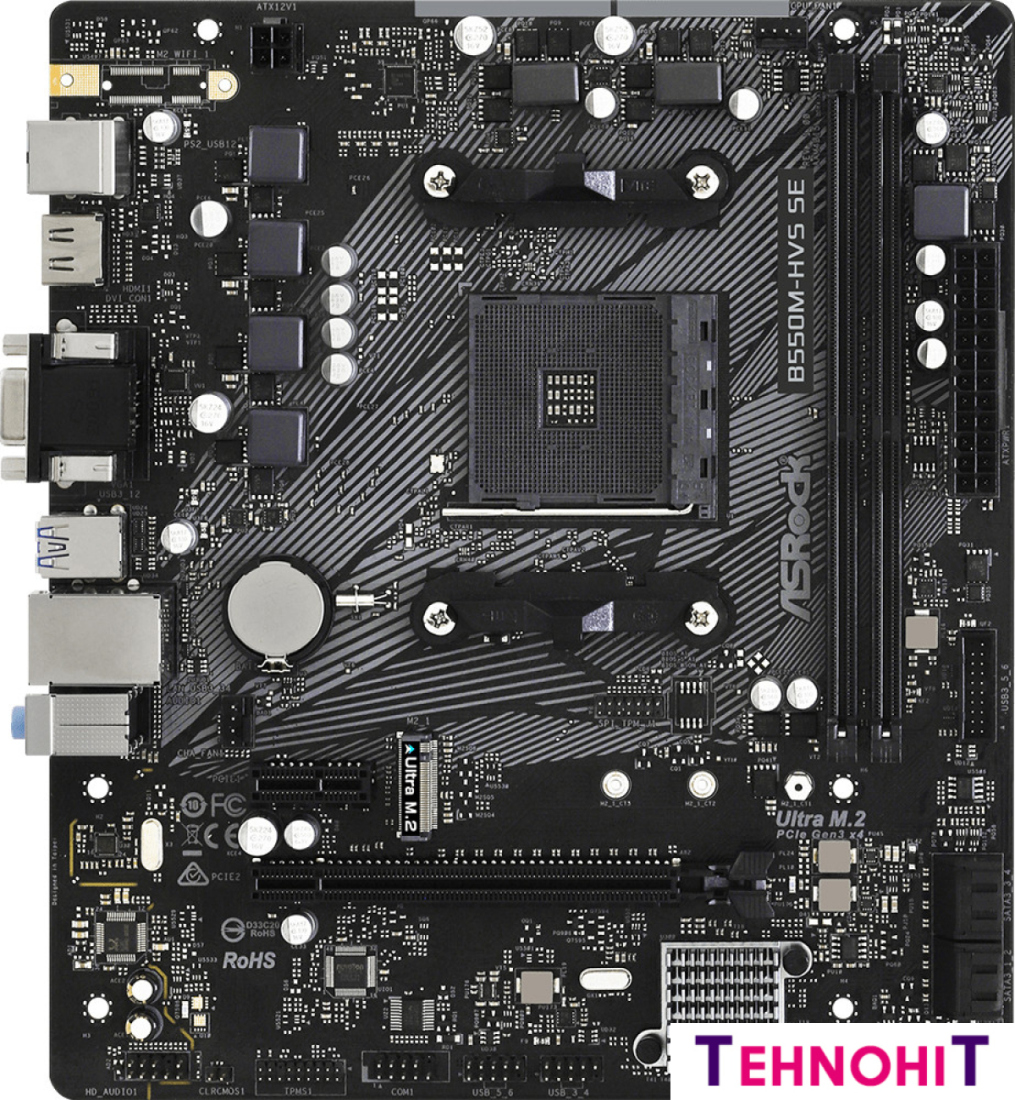 Материнская плата ASRock B550M-HVS SE