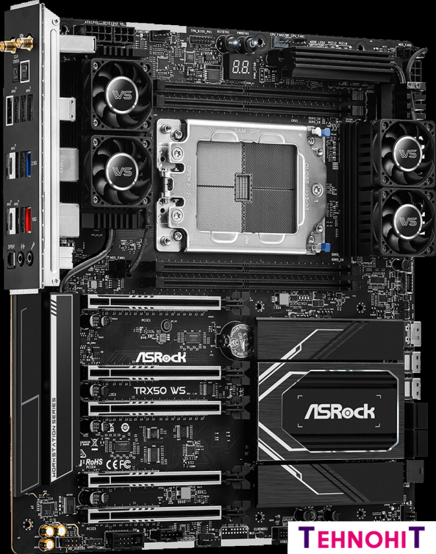 Материнская плата ASRock TRX50 WS