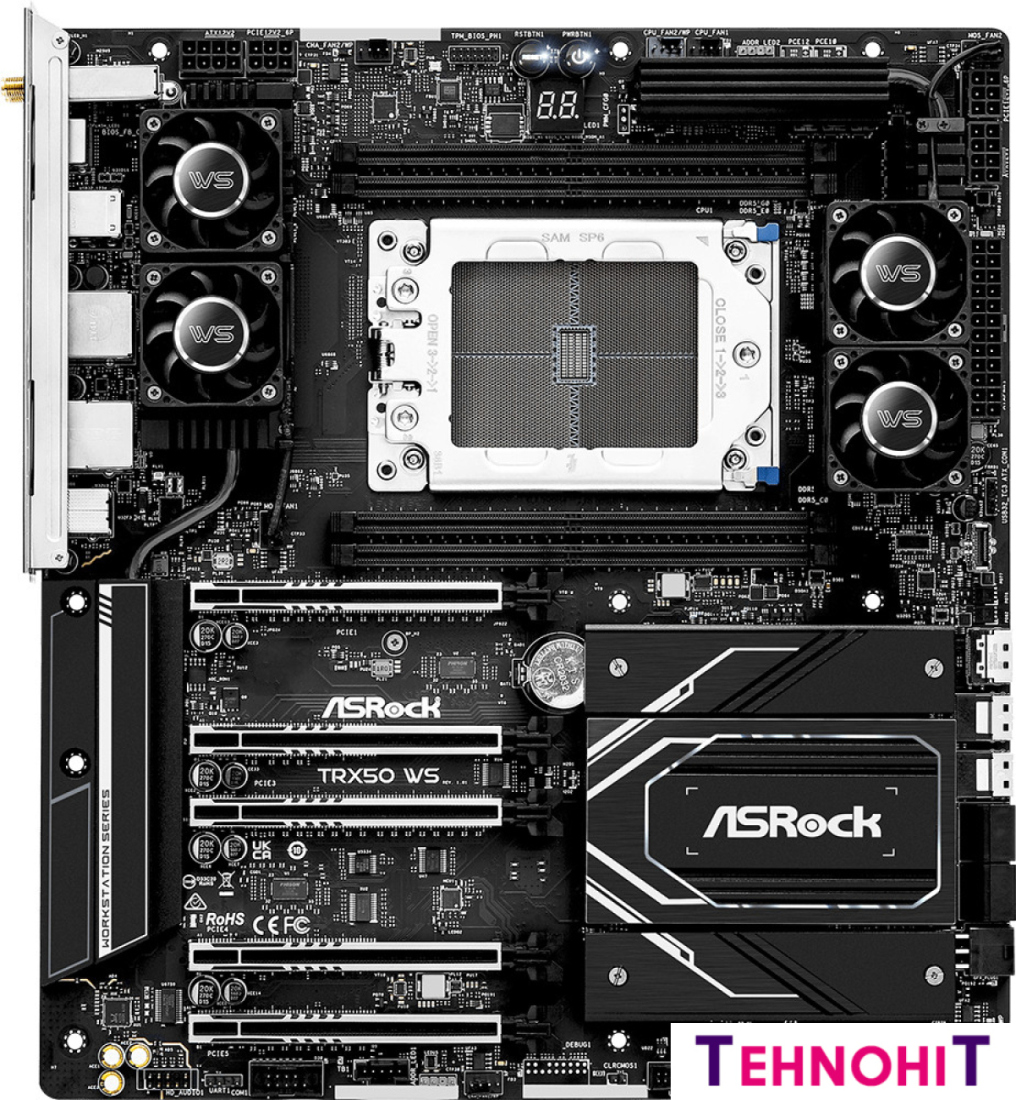 Материнская плата ASRock TRX50 WS