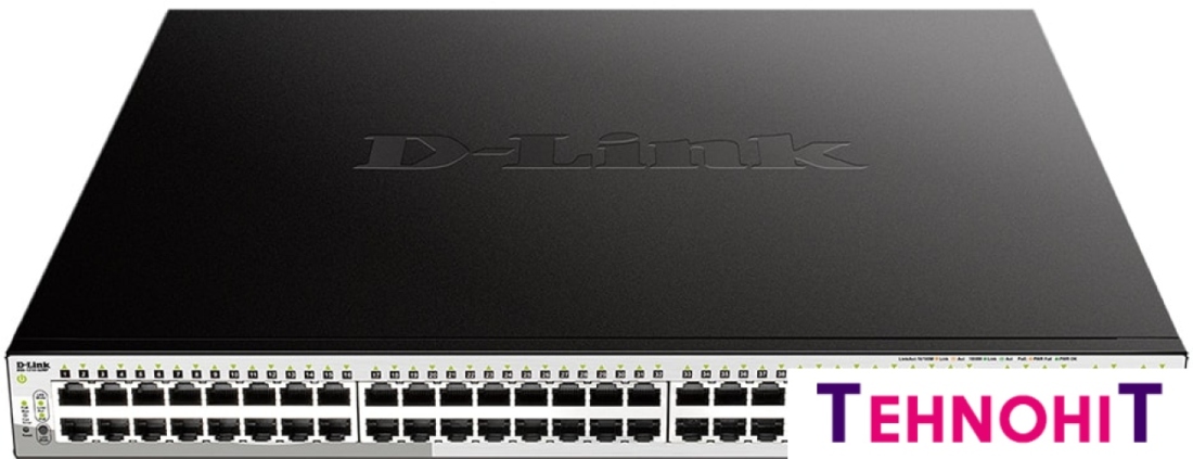 Коммутатор D-Link DGS-1210-52MP/FL1A