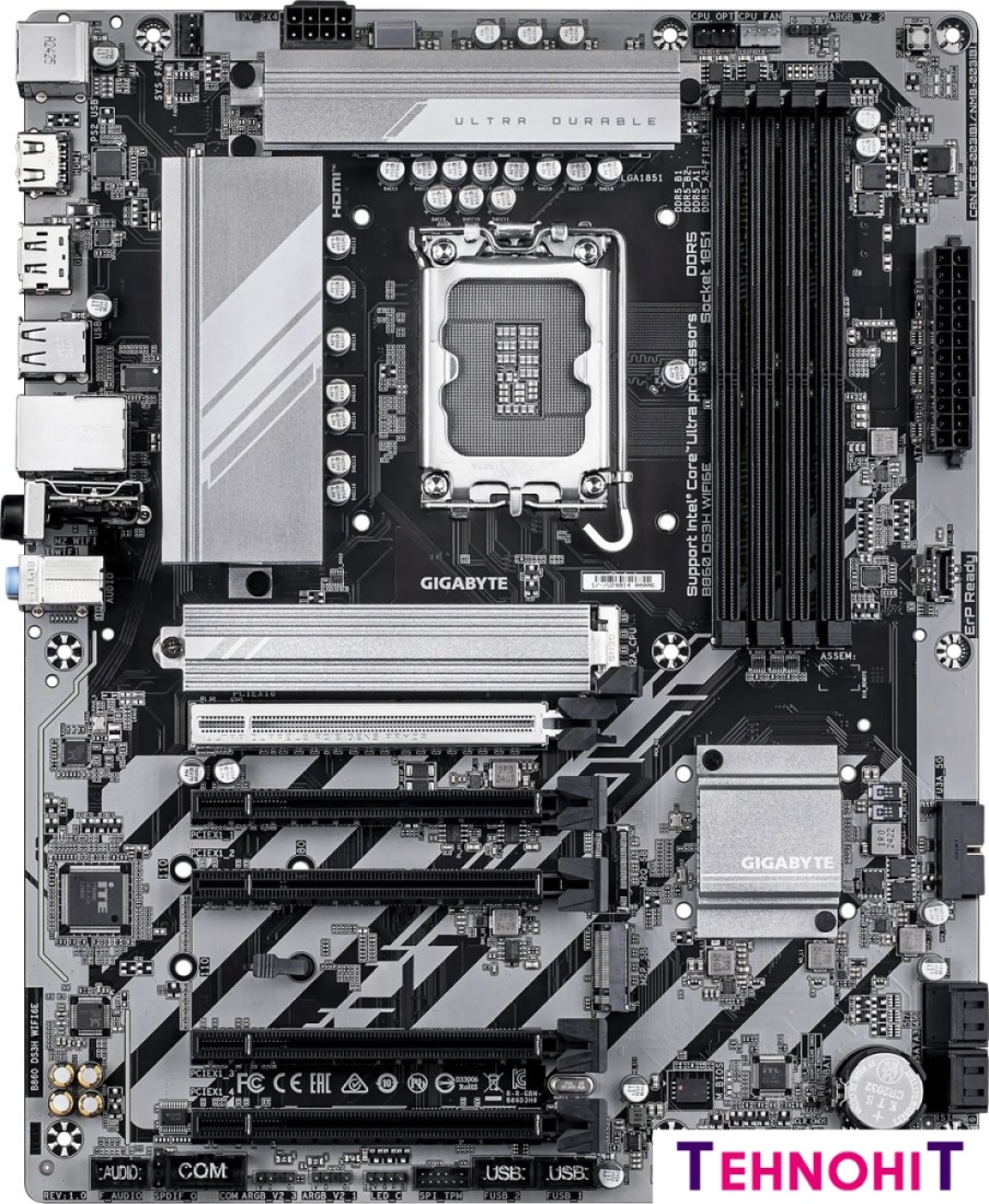 Материнская плата Gigabyte B860 DS3H WiFi6E