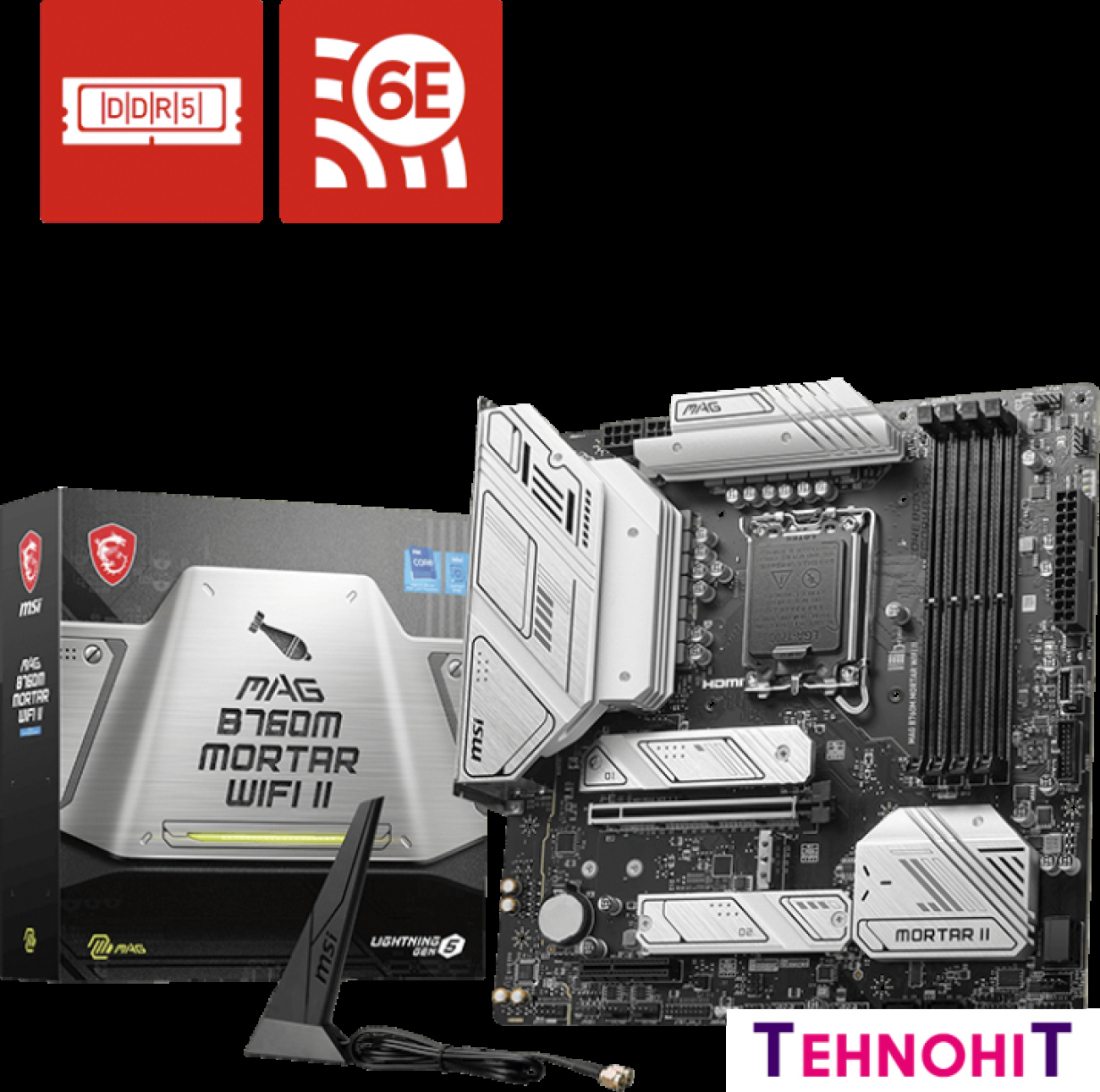 Материнская плата MSI MAG B760M Mortar WiFi II