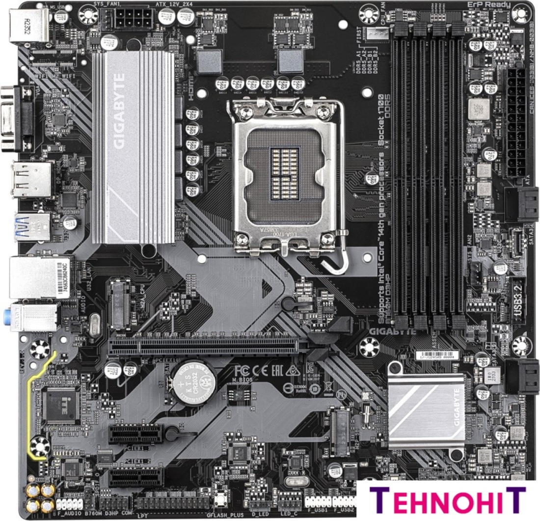 Материнская плата Gigabyte B760M D3HP