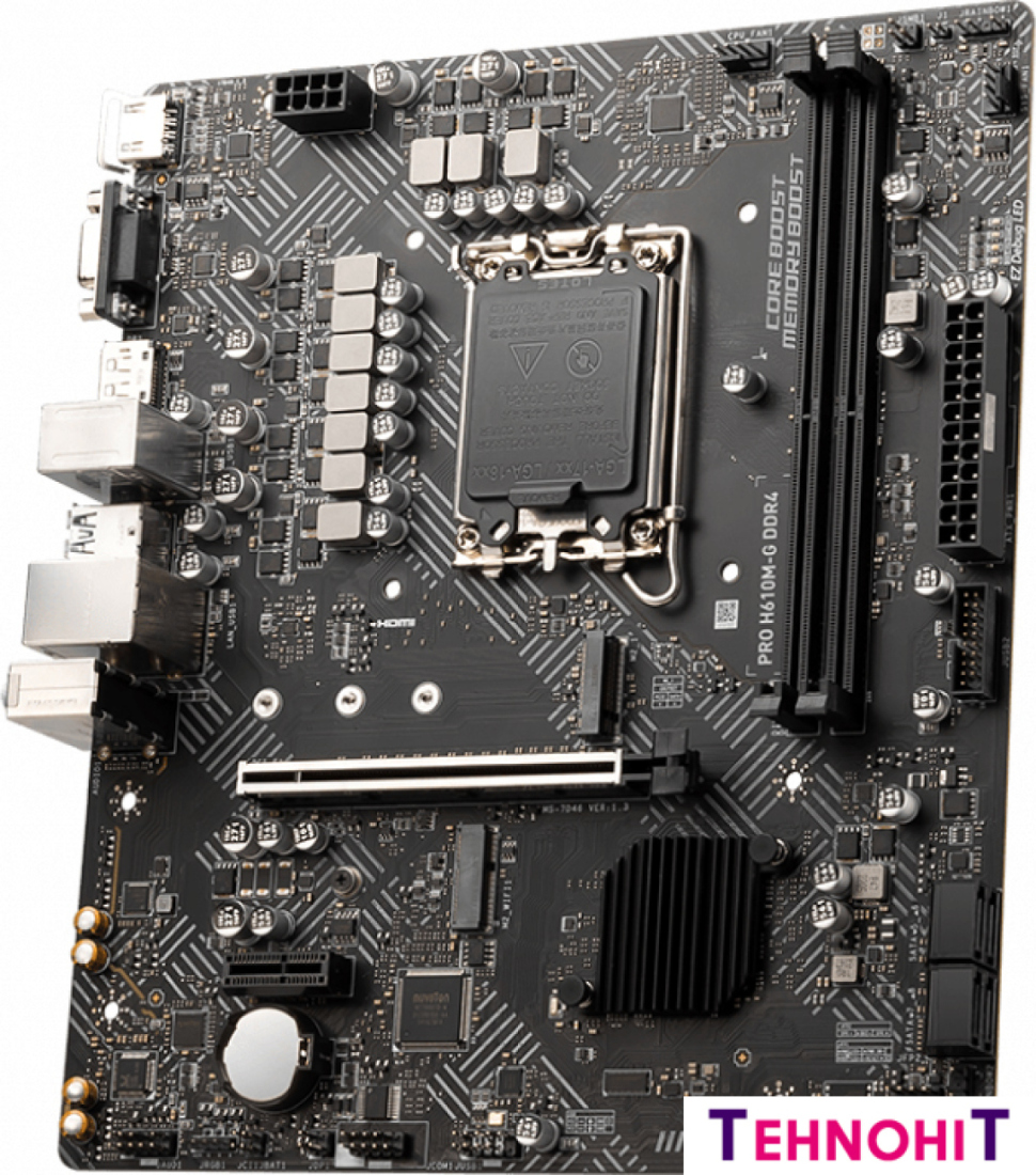 Материнская плата MSI PRO H610M-G DDR4