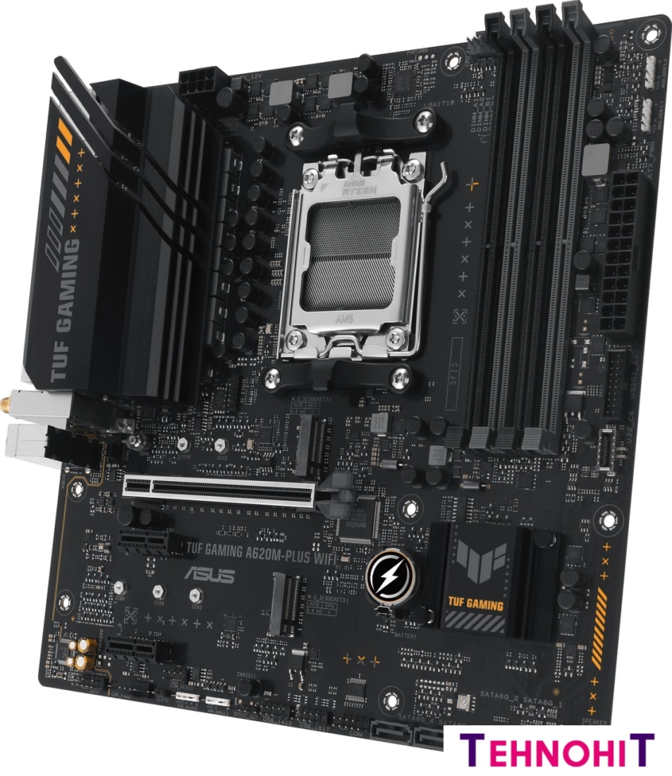 Материнская плата ASUS TUF Gaming A620M-Plus WiFi