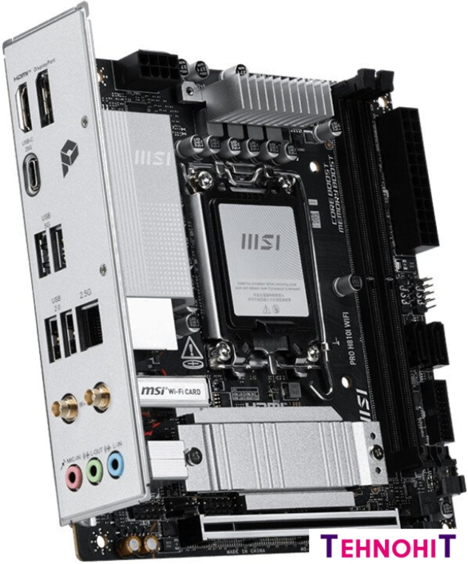 Материнская плата MSI PRO H810I WiFi
