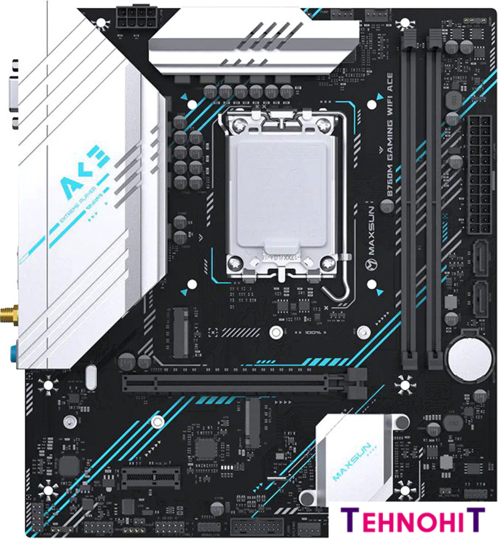 Материнская плата Maxsun B760M Gaming WiFi Ace