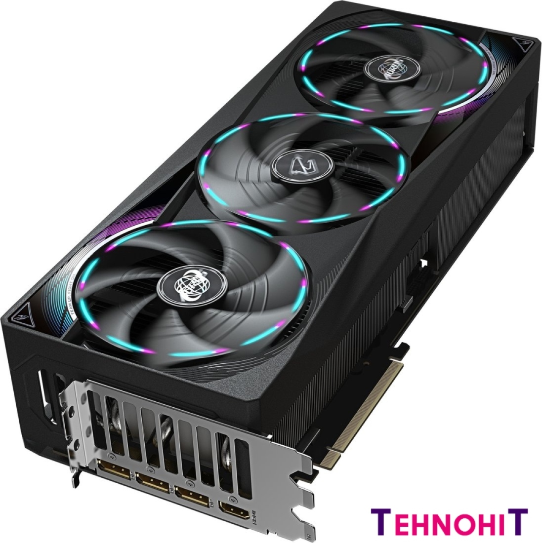 Видеокарта Gigabyte Aorus GeForce RTX 5070 Ti Master 16G GV-N507TAORUS M-16GD