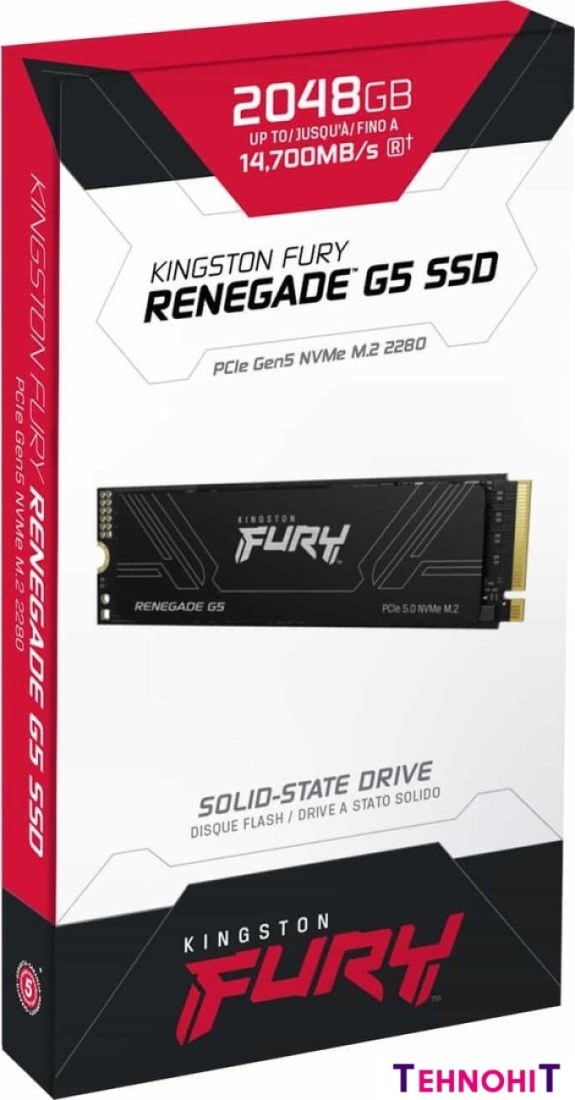 SSD Kingston Fury Renegade G5 2TB SFYR2S/2T0
