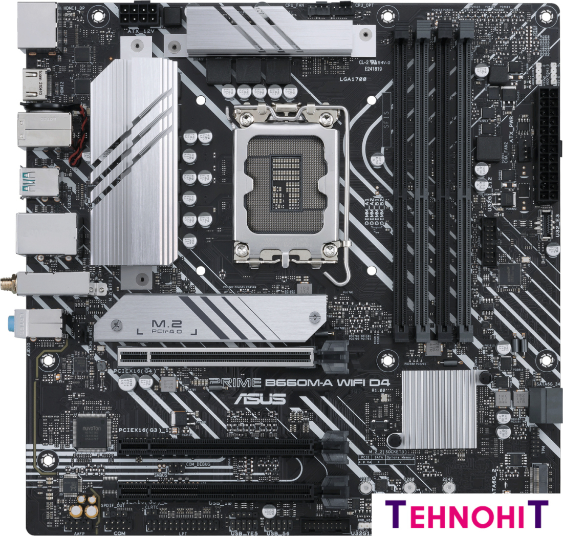 Материнская плата ASUS Prime B660M-A WIFI D4