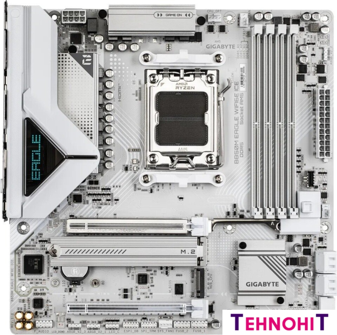 Материнская плата Gigabyte B850M Eagle WiFi6E Ice