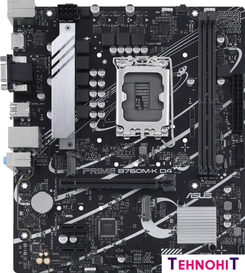 Материнская плата ASUS Prime B760M-K D4