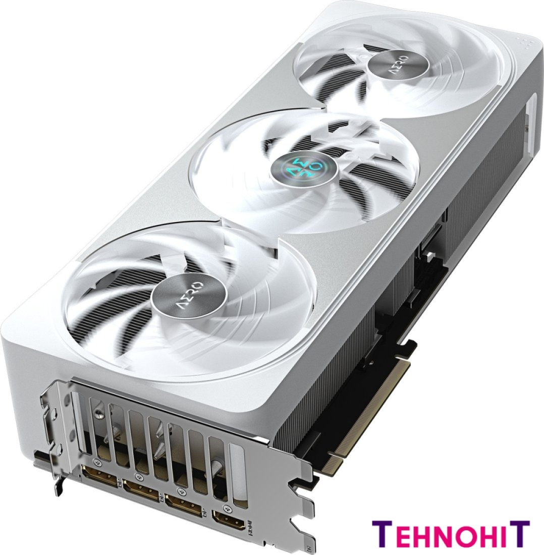 Видеокарта Gigabyte GeForce RTX 5070 Ti Aero OC 16G GV-N507TAERO OC-16GD