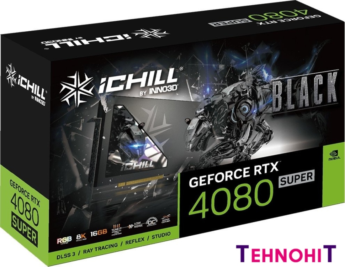 Видеокарта Inno3D GeForce RTX 4080 Super 16GB iChill C408SB-166XX-18700006