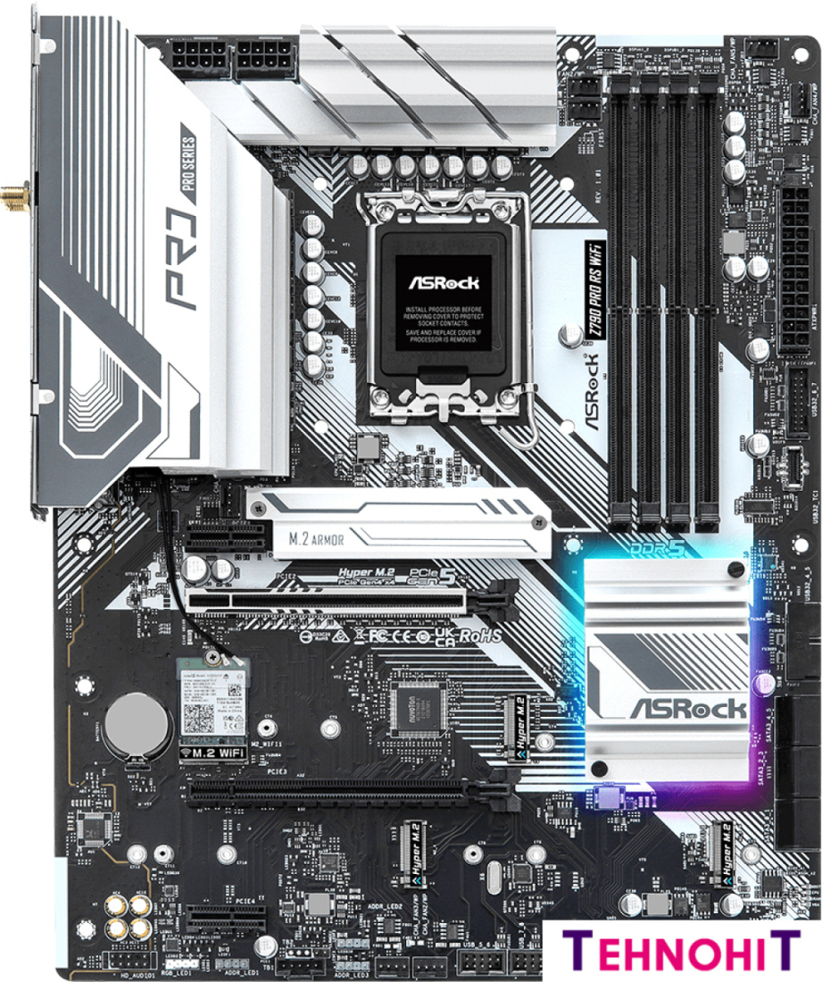 Материнская плата ASRock Z790 Pro RS WiFi