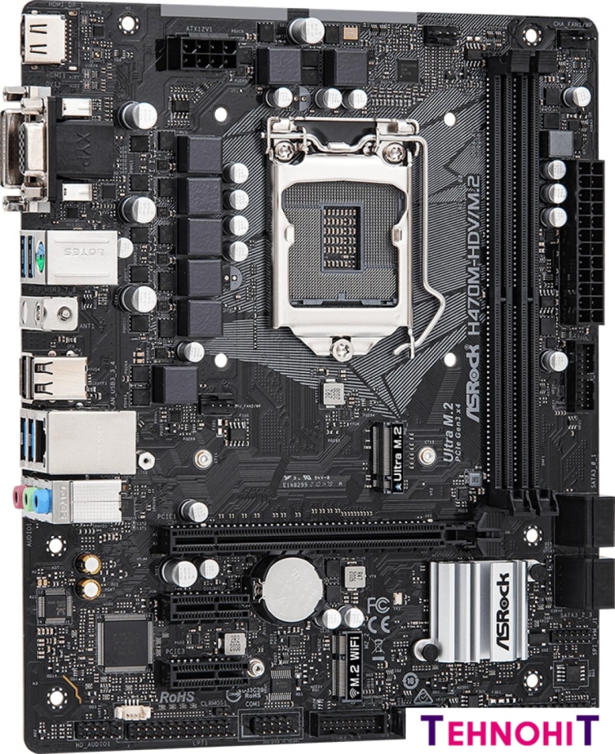 Материнская плата ASRock H470M-HDV/M.2