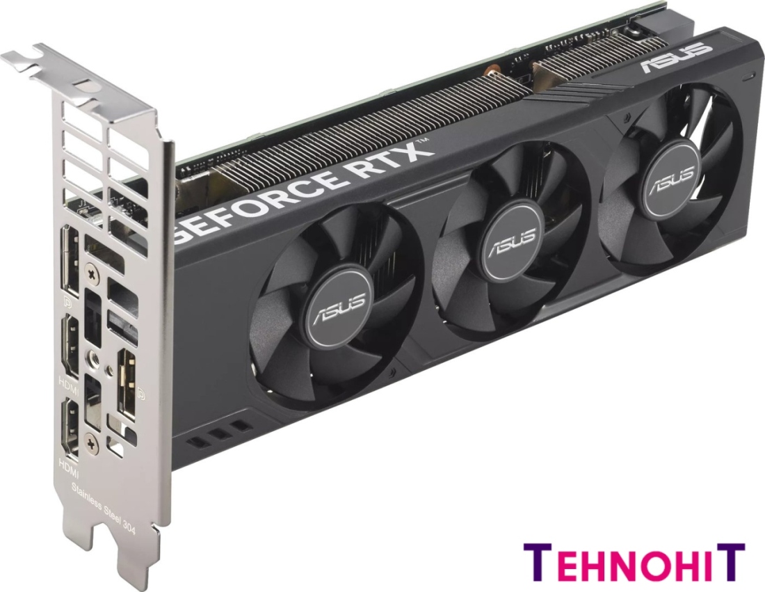 Видеокарта ASUS GeForce RTX 4060 LP BRK OC Edition 8GB GDDR6 RTX4060-O8G-LP-BRK