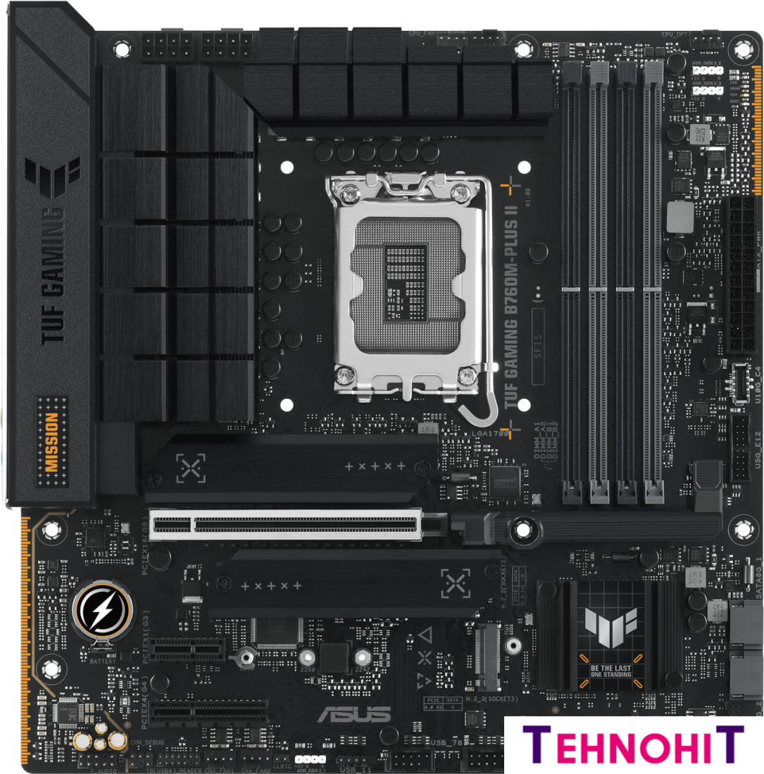 Материнская плата ASUS TUF Gaming B760M-Plus II