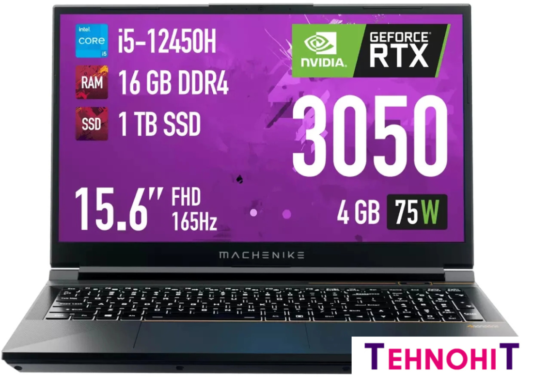 Игровой ноутбук Machenike S15 Quazar S JJ00GB00JRU
