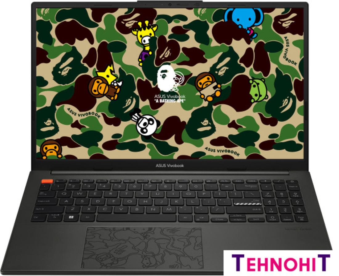 Ноутбук ASUS VivoBook S15 OLED BAPE Edition K5504VA-MA344W