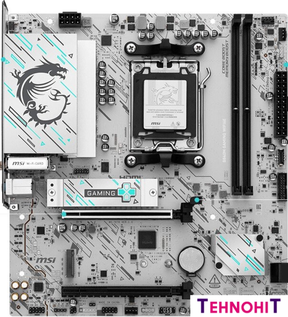 Материнская плата MSI B840M Gaming WiFi6E