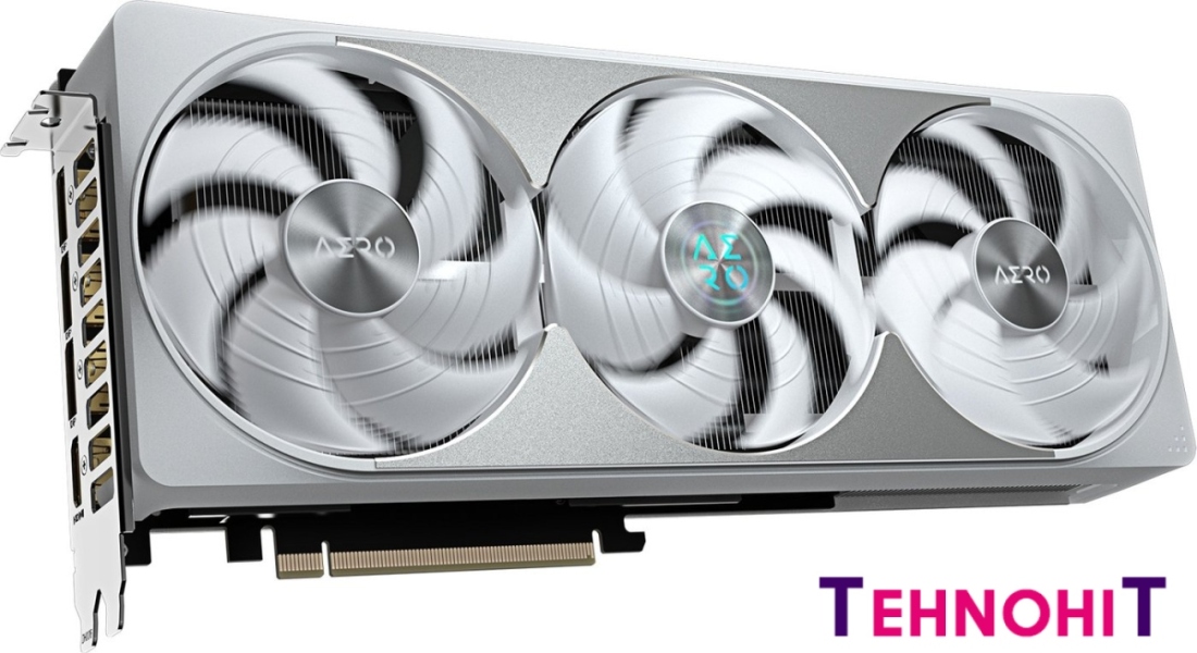 Видеокарта Gigabyte GeForce RTX 5080 Aero OC SFF 16G GV-N5080AERO OC-16GD