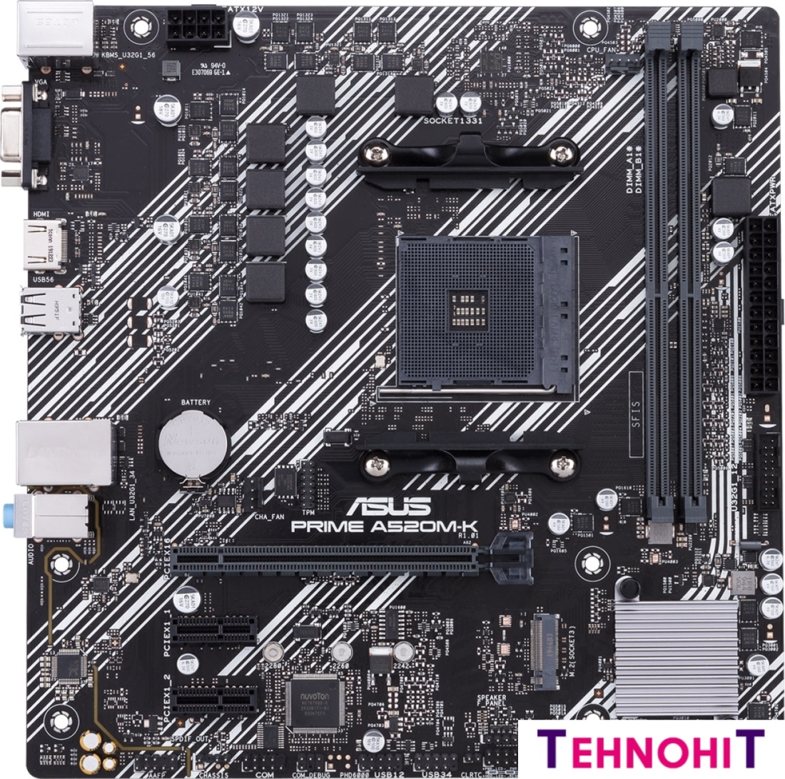 Материнская плата ASUS Prime A520M-K