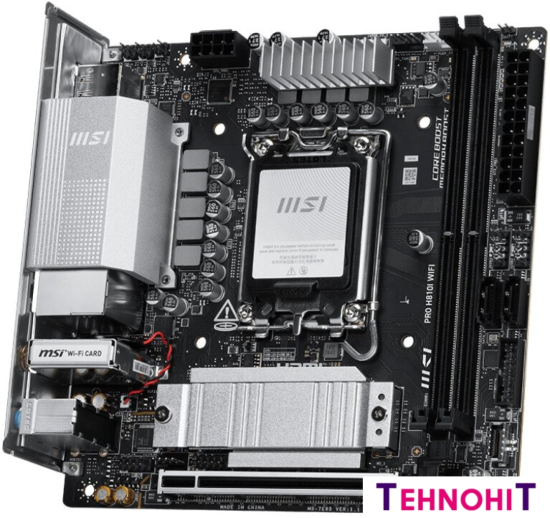 Материнская плата MSI PRO H810I WiFi