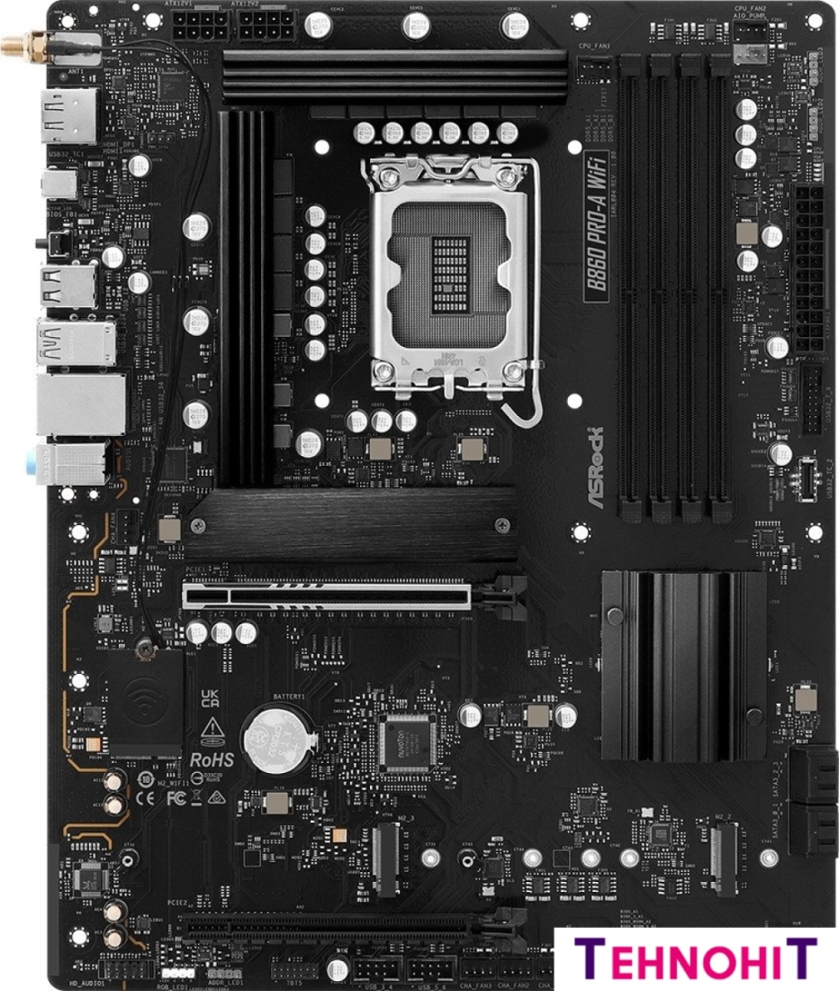 Материнская плата ASRock B860 Pro-A WiFi
