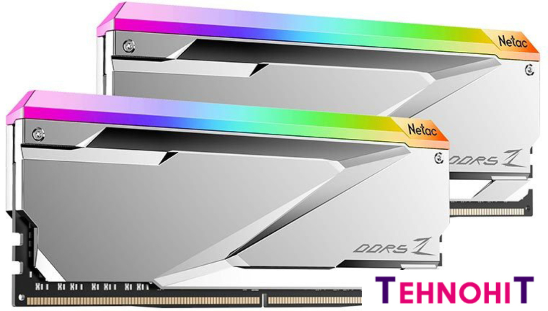 Оперативная память Netac Z RGB 2x16ГБ DDR5 6600МГц NTZED5P66DP-32S