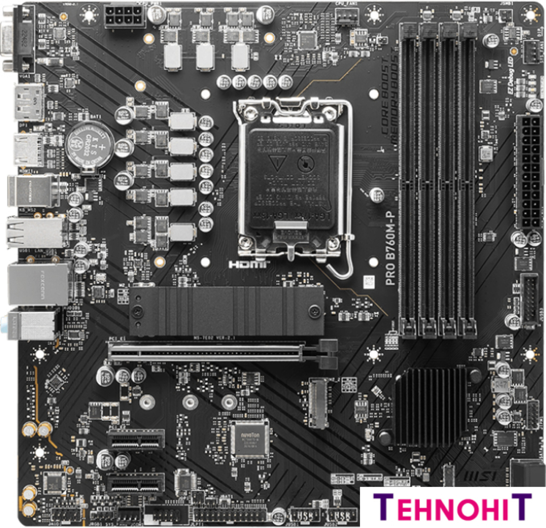 Материнская плата MSI Pro B760M-P