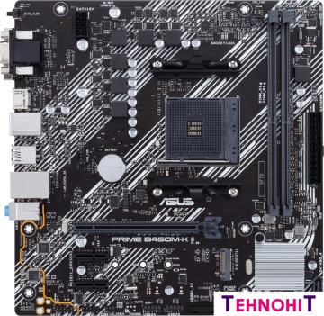 Материнская плата ASUS Prime B450M-K II